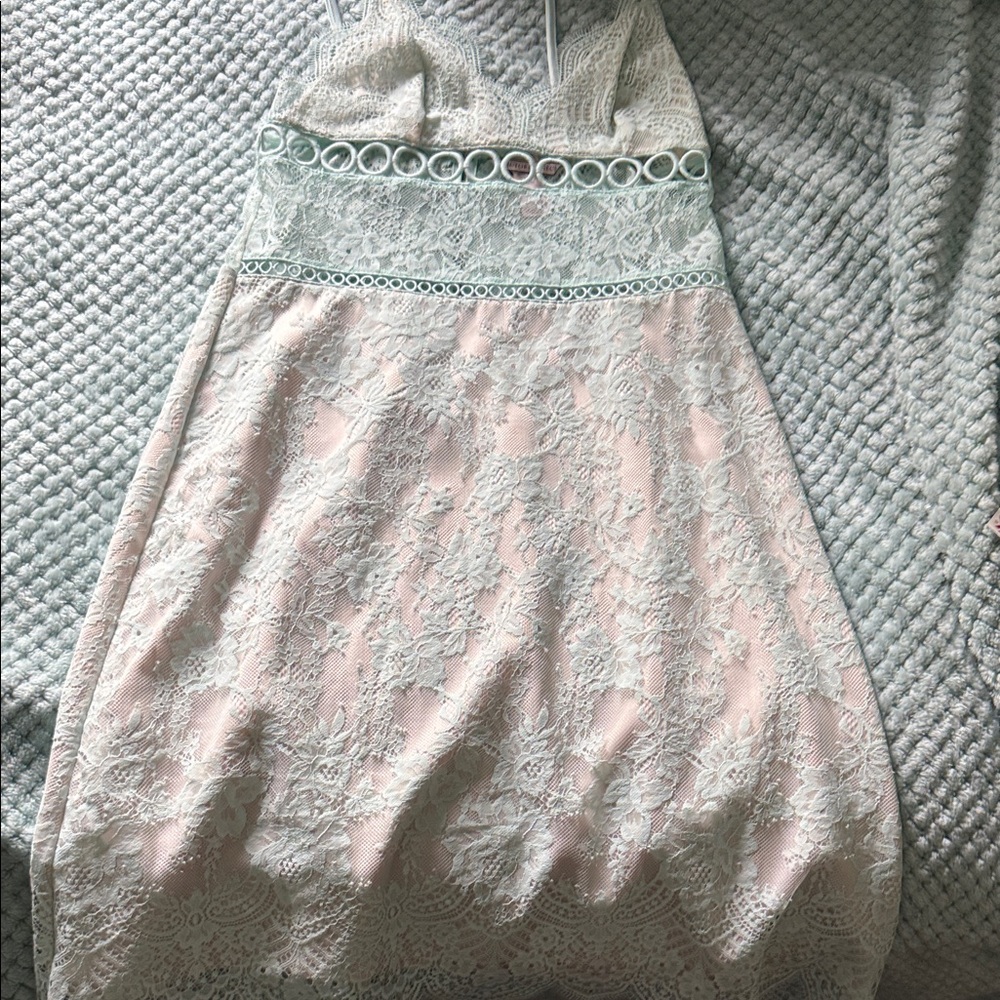 Victoria's Secret Mint Lace Detail